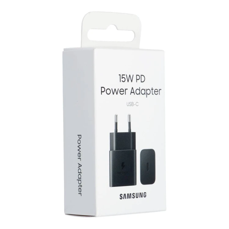 Oryginalna ładowarka Samsung 15W USB-C PD EP-T1510 - Czarna
