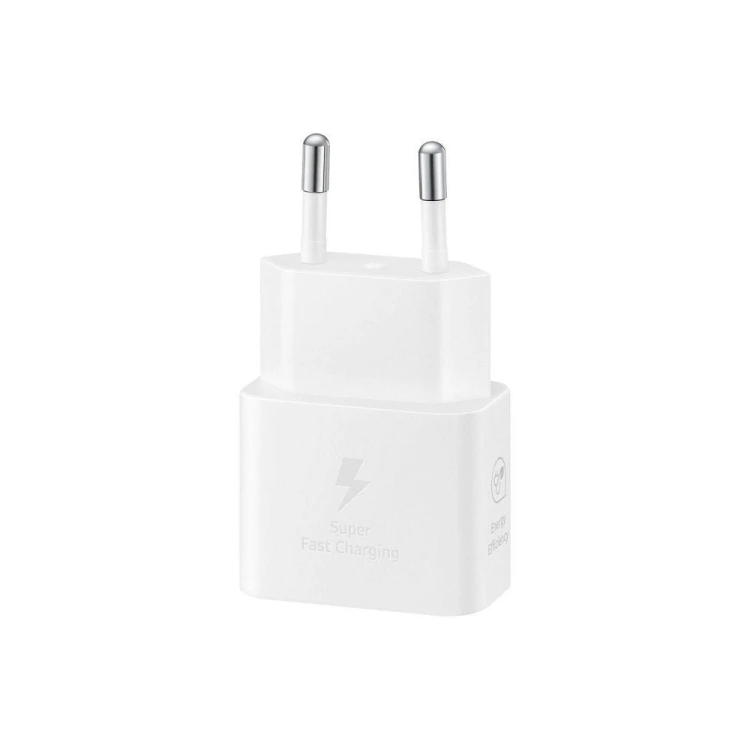 Oryginalna ładowarka Samsung 25W GaN USB-C PD Super Fast Charging Biała