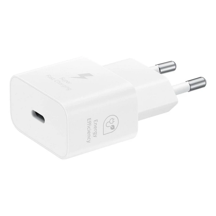 Oryginalna ładowarka Samsung 25W GaN USB-C PD Super Fast Charging Biała