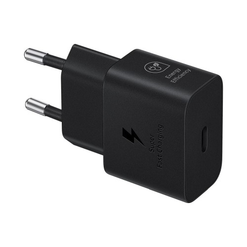 Oryginalna ładowarka Samsung 25W GaN Kabel USB-C EP-T2510 Czarna