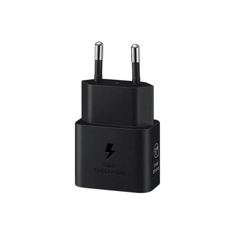Oryginalna ładowarka Samsung 25W GaN Kabel USB-C EP-T2510 Czarna