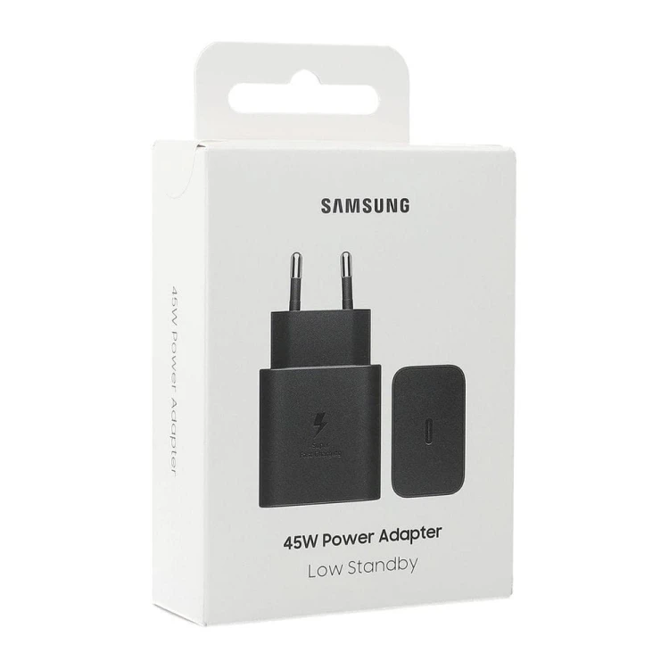 Oryginalna ładowarka Samsung 45W USB-C PD EP-T4511 - Czarna