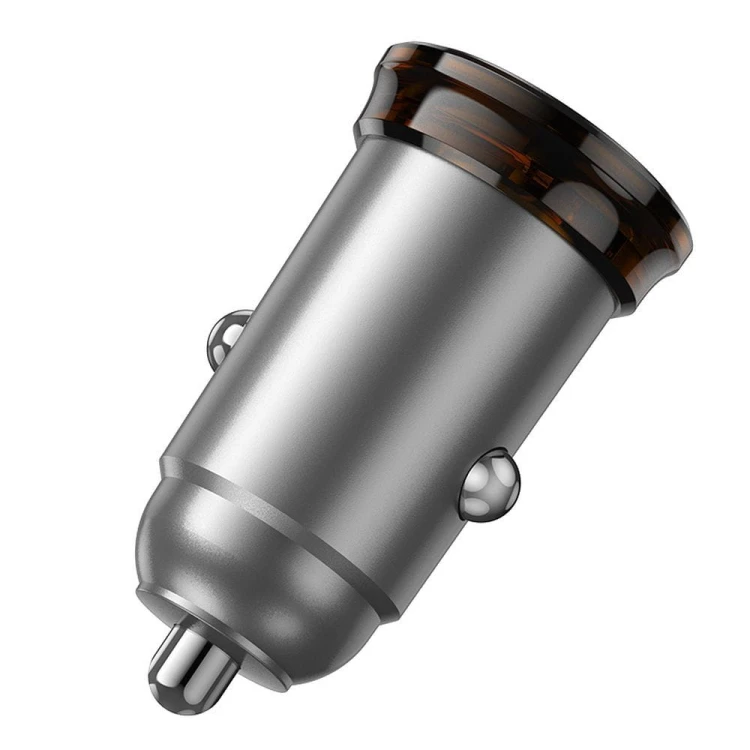 Mini Ładowarka Samochodowa Hoco NZ16B 2x USB-C PD 45W Szybka