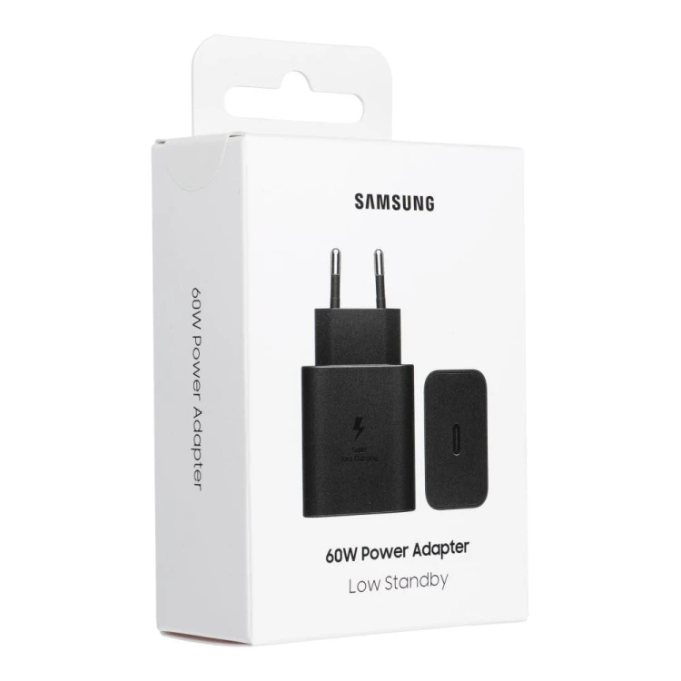 Oryginalna ładowarka Samsung 60W USB-C Super Fast Charging EP-T6010