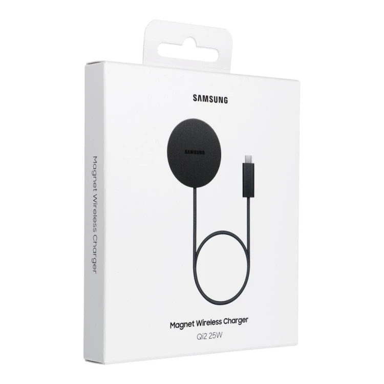 Oryginalna ładowarka magnetyczna Samsung 25W Qi 2.2 EP-P2900 Czarna