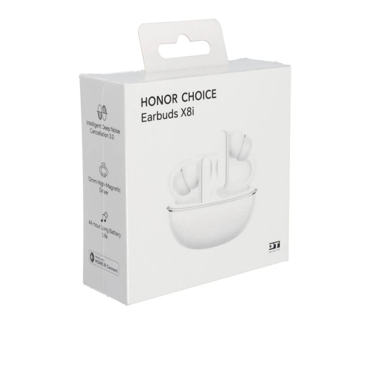 Słuchawki Honor Choice X8i TWS ANC 3.0 Białe Bluetooth 6.0