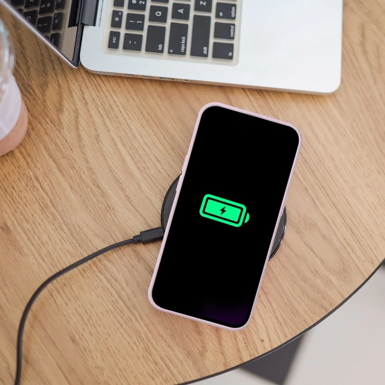 Etui Silicone Mag Cover (Big Hole) do iPhone 17 Pro Max – MagSafe – Różowe