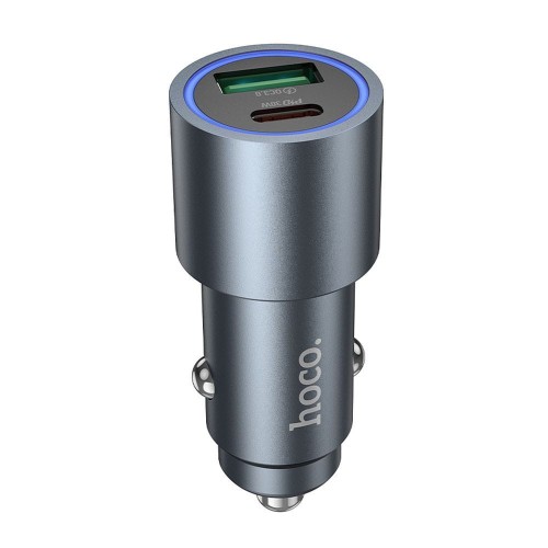 Ładowarka Samochodowa Hoco Z60 USB-C PD 30W + USB-A QC 18W 48W