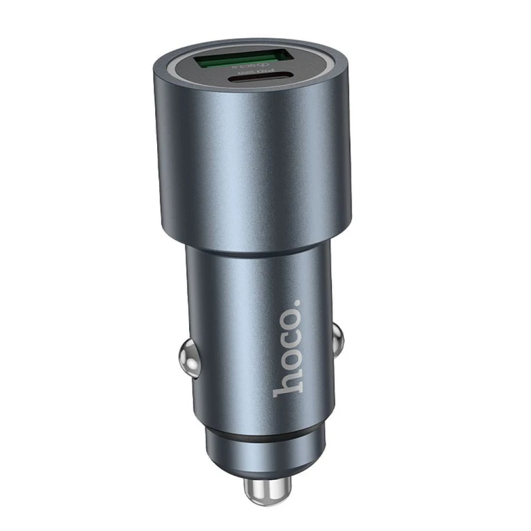 Ładowarka Samochodowa Hoco Z60 USB-C PD 30W + USB-A QC 18W 48W