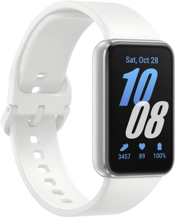 Smartwatch Samsung Galaxy Fit3 AMOLED IP68 Srebrny Aluminiowy