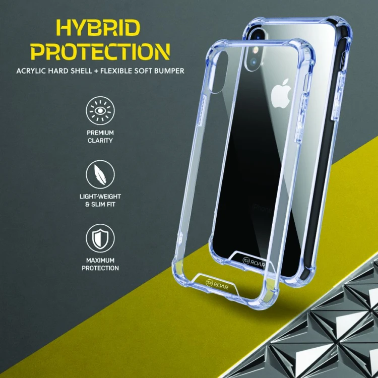 Transparentne etui Armor Jelly Roar do iPhone 17 Pro – Anti Shock – Klasa Premium