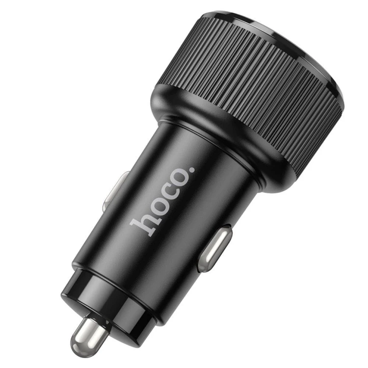 Ładowarka Samochodowa Hoco NZ14B 2xUSB-C PD 50W Szybkie Ładowanie
