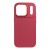 Stylowe etui Frame do iPhone 17 Pro – Matowe wykończenie – Magenta