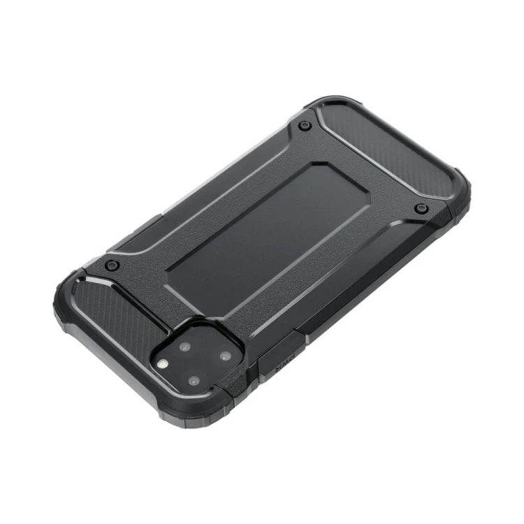 Pancerne etui Armor do iPhone 17 – Hybrydowa ochrona – Czarne