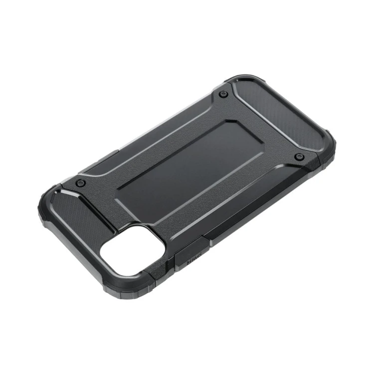 Pancerne etui Armor do iPhone 17 – Hybrydowa ochrona – Czarne