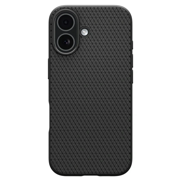 Matowe etui Spigen Liquid Air do iPhone 17 – Certyfikat Wojskowy – Matte Black