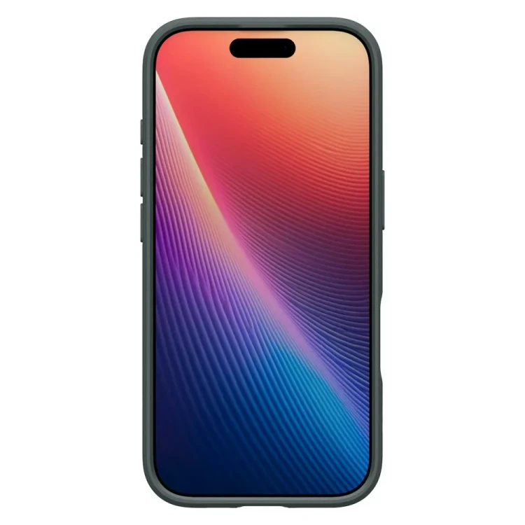 Matowe etui Spigen Liquid Air do iPhone 17 – Certyfikat Wojskowy – Abyss Green