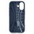 Matowe etui Spigen Liquid Air do iPhone 17 – Certyfikat Wojskowy – Navy Blue