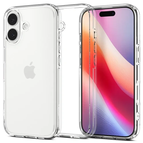 Przezroczyste etui Spigen Ultra Hybrid do iPhone 17 – Crystal Clear