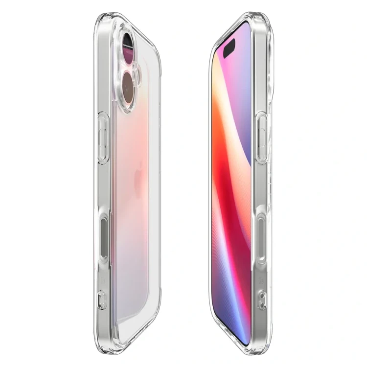 Przezroczyste etui Spigen Ultra Hybrid do iPhone 17 – Crystal Clear