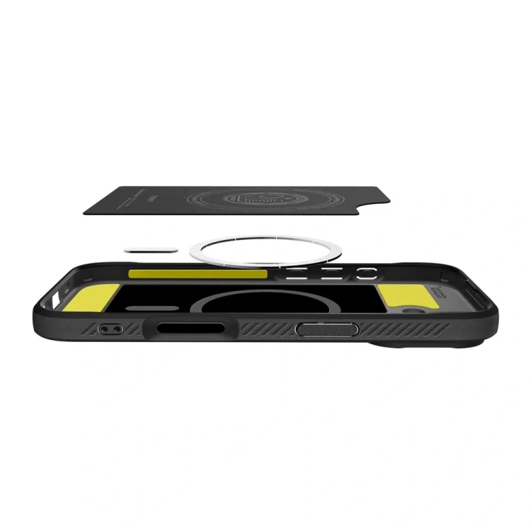 Pancerne etui Spigen Rugged Armor Mag do iPhone 17 – MagSafe – Matte Black