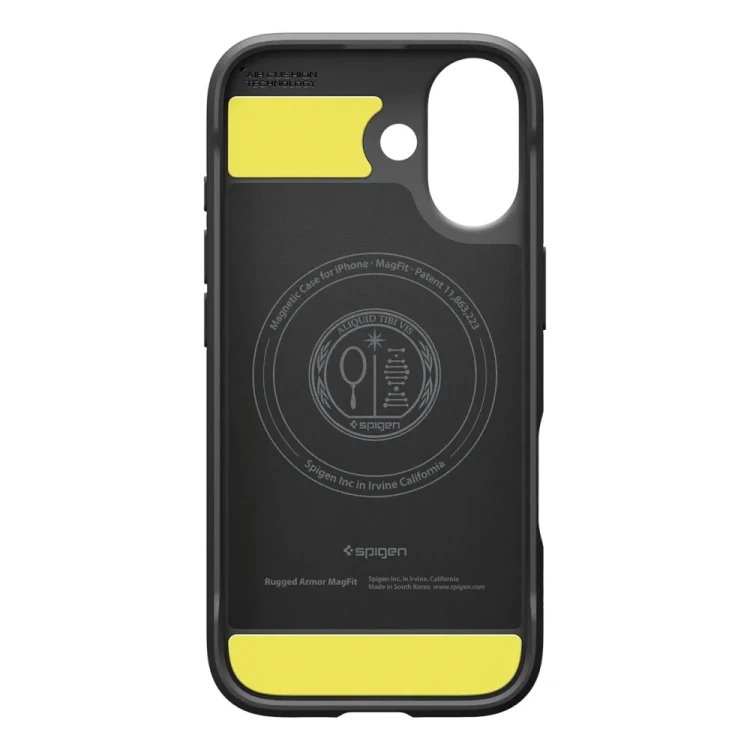 Pancerne etui Spigen Rugged Armor Mag do iPhone 17 – MagSafe – Matte Black
