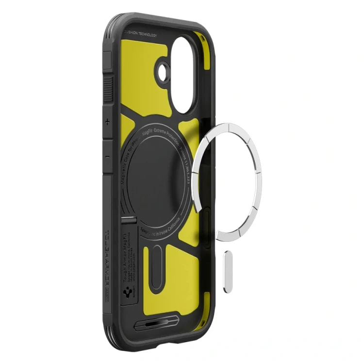 Pancerne etui Spigen Tough Armor Mag do iPhone 17 – MagSafe – Black