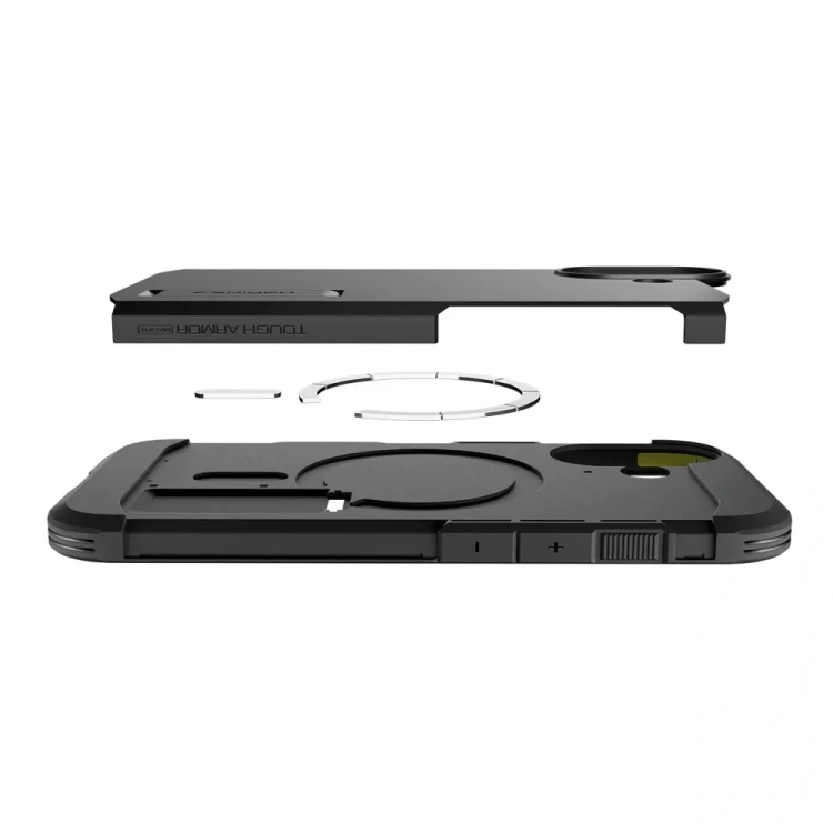Pancerne etui Spigen Tough Armor Mag do iPhone 17 – MagSafe – Black