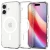 Przezroczyste etui Spigen Ultra Hybrid Mag do iPhone 17 – MagSafe – Clear White