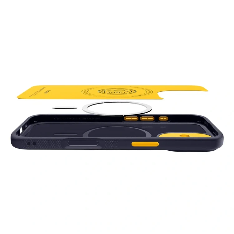 Stylowe etui Spigen Nano Pop Mag do iPhone 17 – MagSafe – Blueberry Navy