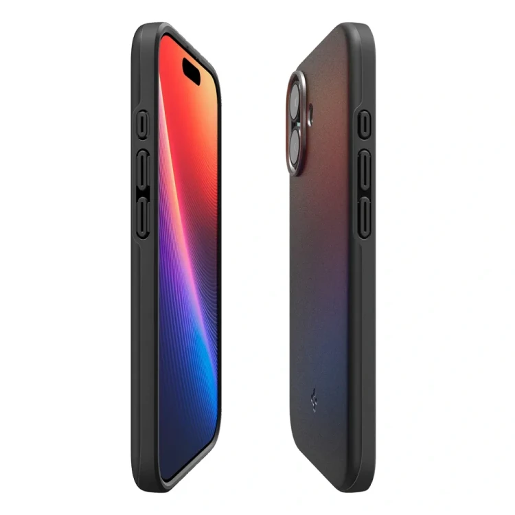 Cienkie etui Spigen Thin Fit Mag do iPhone 17 – MagSafe – Black