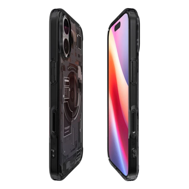 Etui Spigen Ultra Hybrid Mag do iPhone 17 – MagSafe – Zero One Black