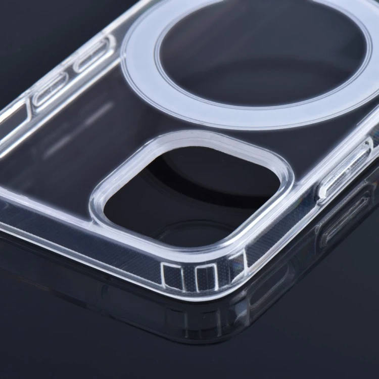 Przezroczyste etui Clear Mag Cover (STR / Camera Protection) do iPhone 17 – MagSafe – Transparentne