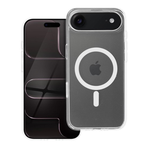 Premium etui Clear Mag Cover Elite (STR / Nieżółknące / Camera Control Button) do iPhone  Air – MagSafe – Transparentne