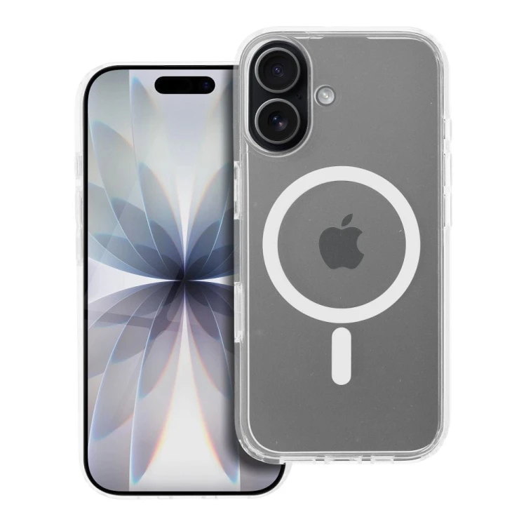 Premium etui Clear Mag Cover Elite (STR / Nieżółknące / Camera Control Button) do iPhone 17 – MagSafe – Transparentne