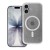 Brokatowe etui Clear Mag Cover (STR / Camera Protection) do iPhone 17 – MagSafe – Transparent Glitter