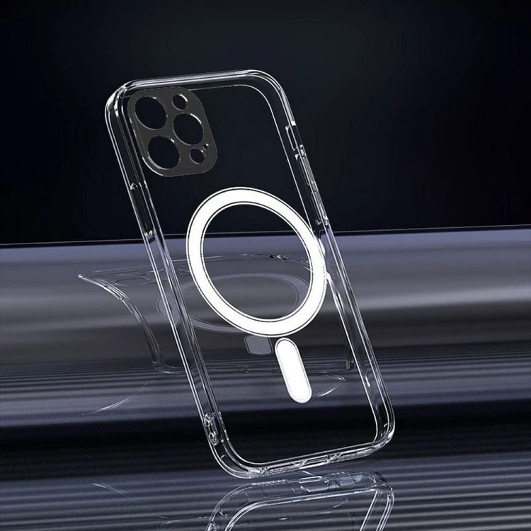 Przezroczyste etui Clear Mag Cover (STR) do iPhone 16e (SE 4) / 17e – MagSafe