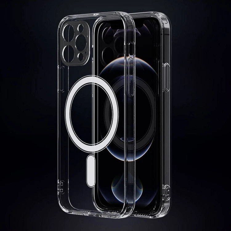 Przezroczyste etui Clear Mag Cover (STR) do iPhone 16e (SE 4) / 17e – MagSafe