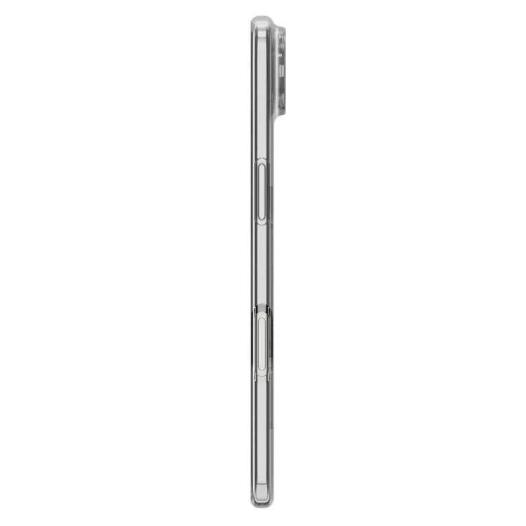 Przezroczyste elastyczne etui Spigen Liquid Crystal Mag do iPhone 17 Air – MagSafe – Clear/White
