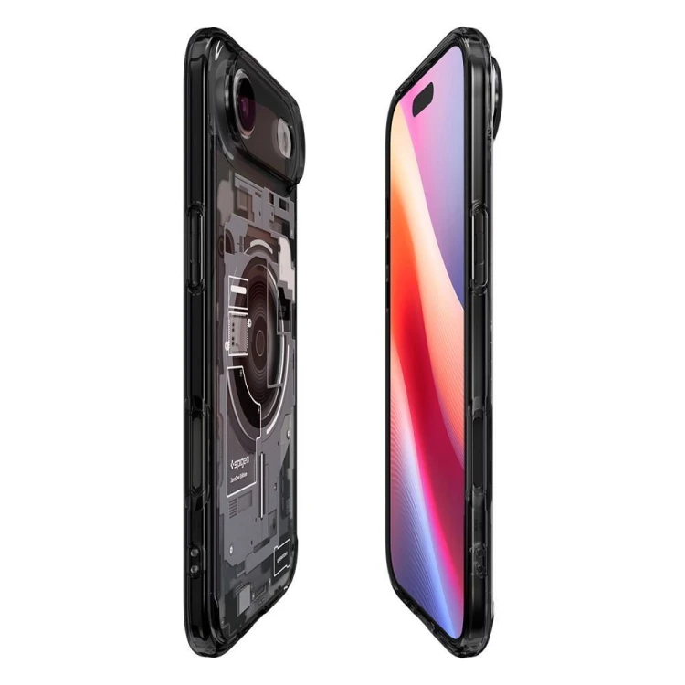 Etui Spigen Ultra Hybrid Mag do iPhone 17 Air – MagSafe – Zero One Black