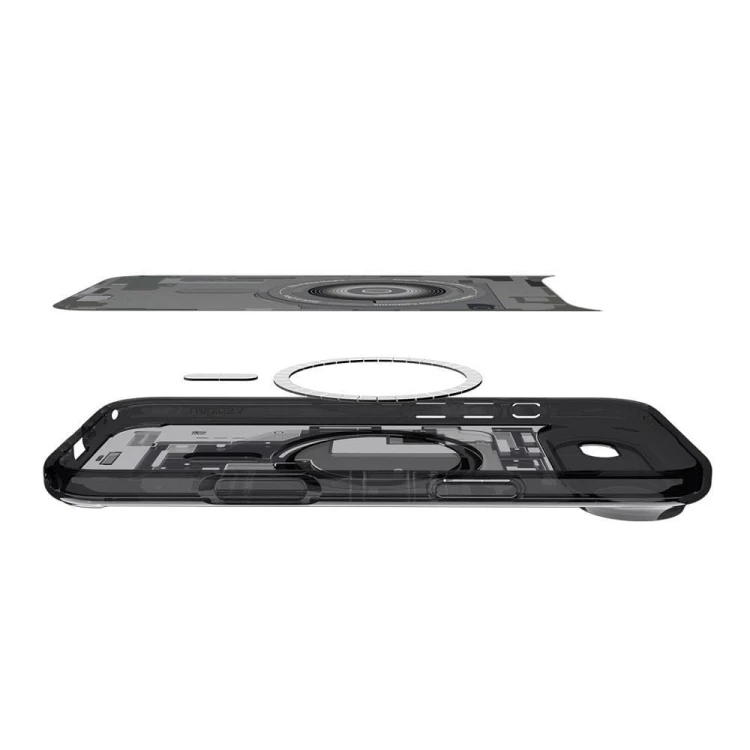Etui Spigen Ultra Hybrid Mag do iPhone 17 Air – MagSafe – Zero One Black
