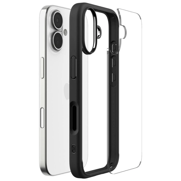 Hybrydowe etui Spigen Ultra Hybrid do iPhone 17 – Matte Black