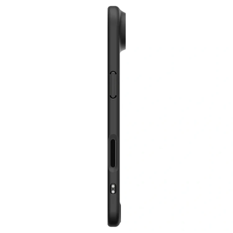 Półprzezroczyste matowe etui Spigen Ultra Hybrid Mag do iPhone 17 Air – MagSafe – Frost Black