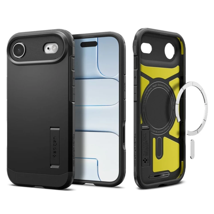 Pancerne etui Spigen Tough Armor Mag do iPhone 17 Air – MagSafe – Black