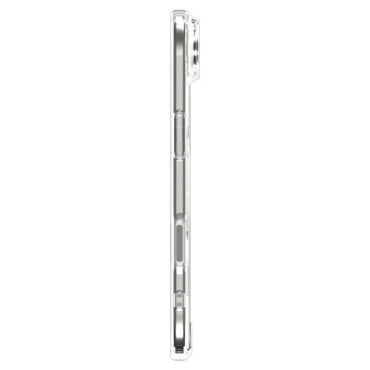 Przezroczyste etui Spigen Ultra Hybrid Mag do iPhone 17 Air – MagSafe – Clear Gold