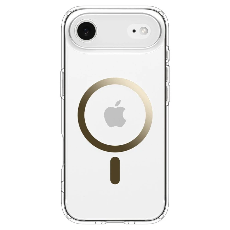 Przezroczyste etui Spigen Ultra Hybrid Mag do iPhone 17 Air – MagSafe – Clear Gold