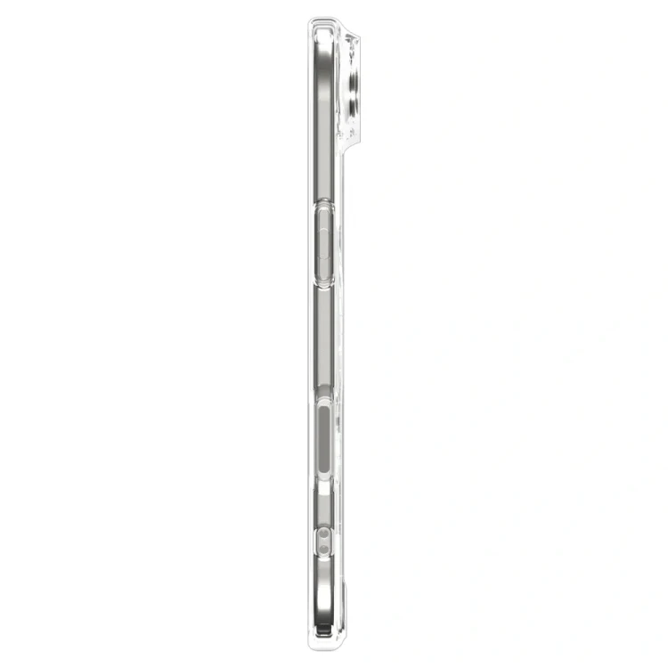 Przezroczyste etui Spigen Ultra Hybrid Mag do iPhone 17 Air – MagSafe – Clear White