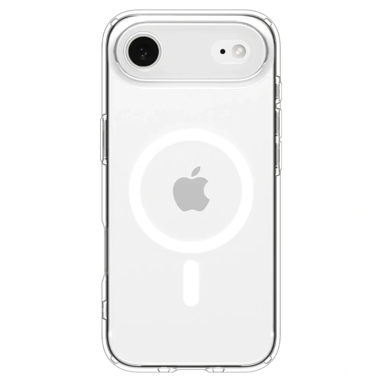 Przezroczyste etui Spigen Ultra Hybrid Mag do iPhone 17 Air – MagSafe – Clear White
