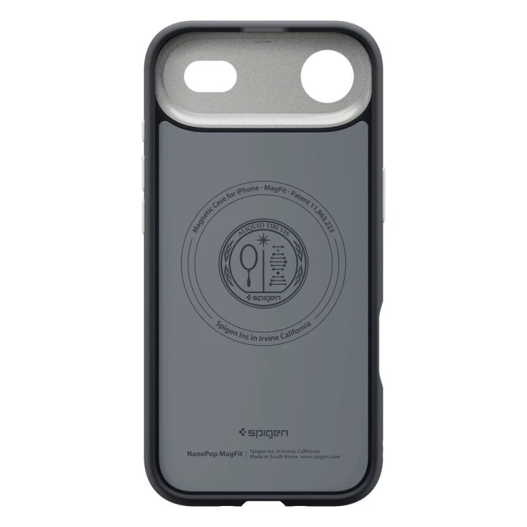 Stylowe etui Spigen Nano Pop Mag do iPhone 17 Air – MagSafe – Black Sesame