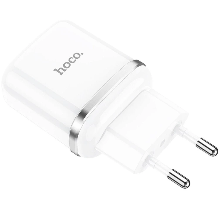 Szybka ładowarka sieciowa Hoco N3 USB Quick Charge 3.0 18W 3A – biała